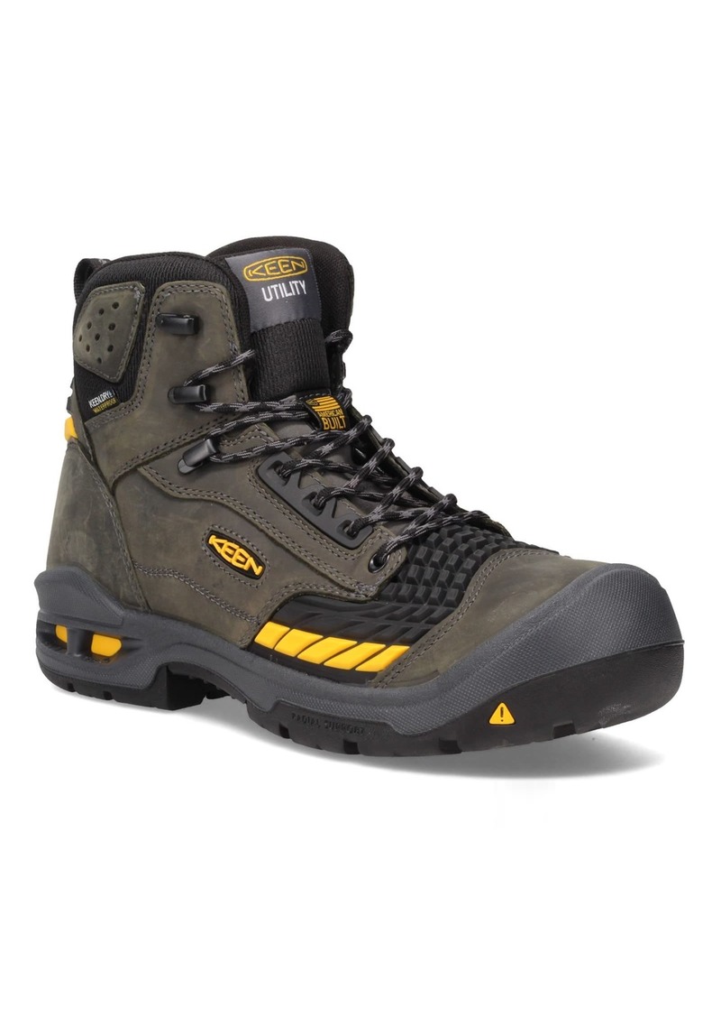 KEEN Utility Men's Troy 6" KBF Composite Toe Waterproof Work Boots