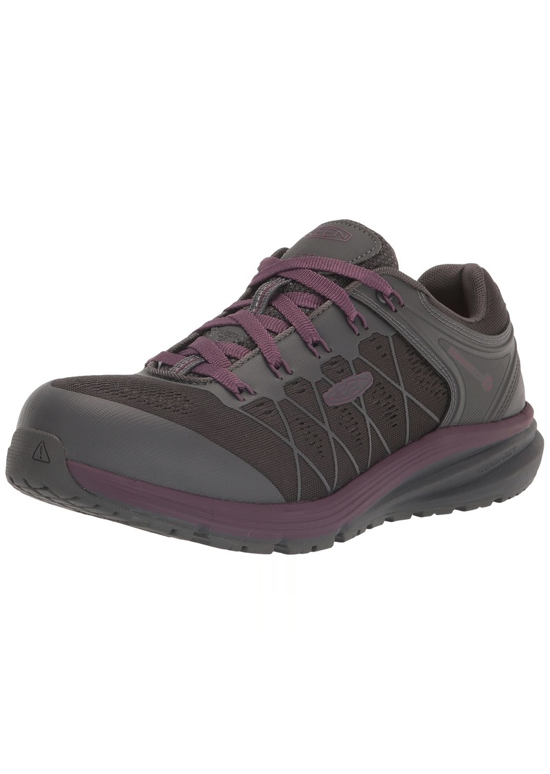 KEEN Utility Women's Vista Energy Low Height Sneakers Composite Toe ESD Work Shoes