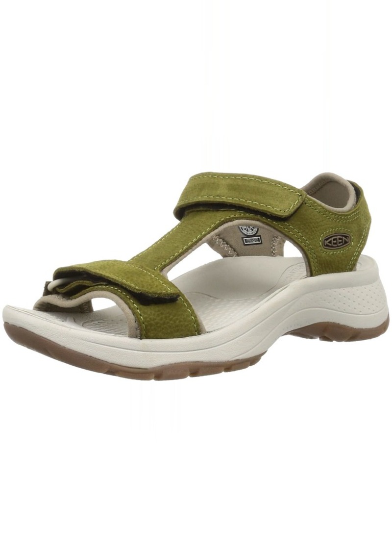 KEEN Women's Astoria West T Strap Open Toe Wedge Sandals