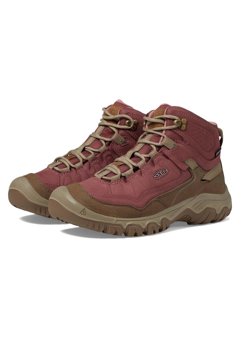 KEEN Women's Targhee 4 Mid Height Durable Comfortable Waterproof Hiking Boots