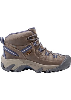 KEEN Women's Targhee II Mid Waterproof Hiking Boots, Size 5.5, Brown