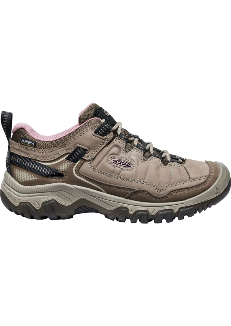 KEEN Women's Targhee IV Mid Waterproof Hiking Shoes, Size 5, Brown