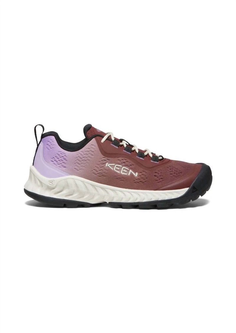 Keen Women's Nxis Speed Shoe In Andorra/purple