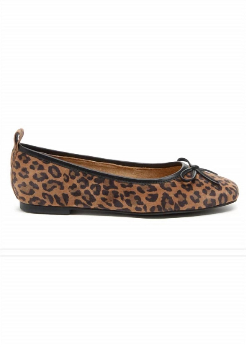 Kelsi Dagger Frankie Leopard Ballet Flat