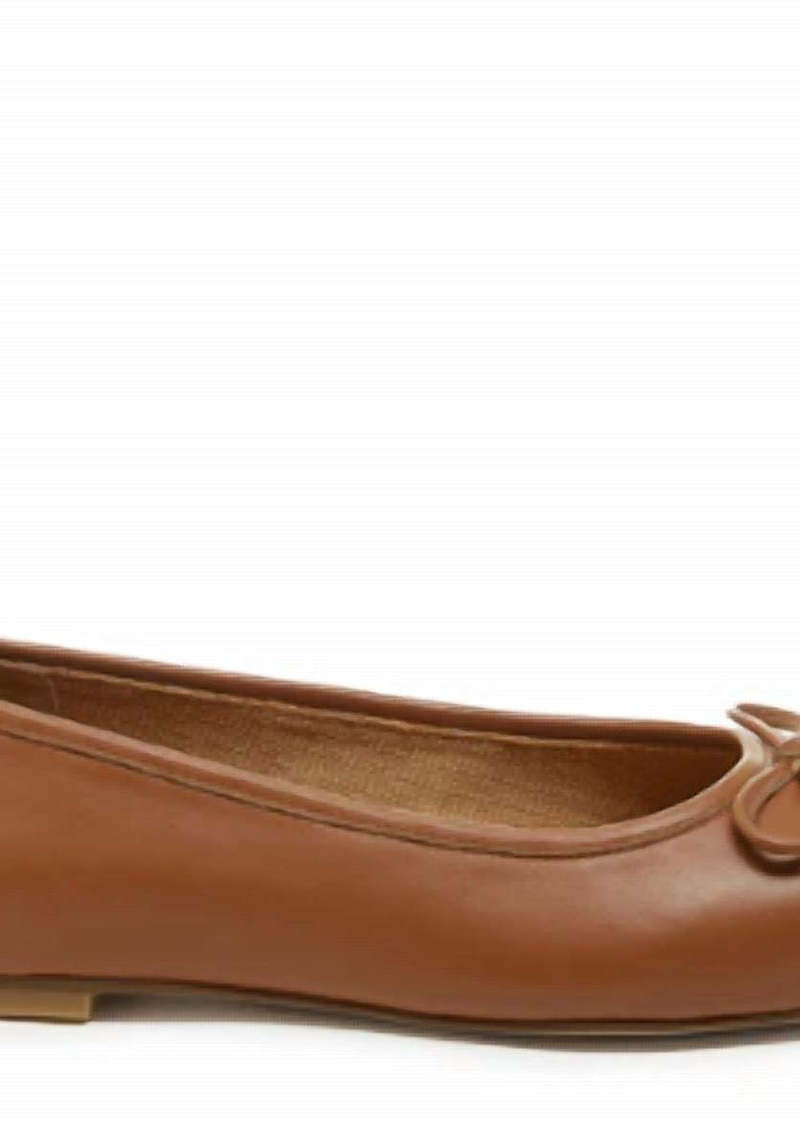 Kelsi Dagger Frankie Tan Ballet Flat In Gingerbread