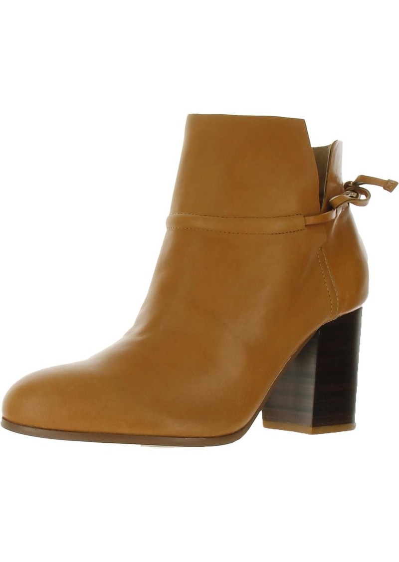 Kelsi Dagger Womens Leather Slip On Ankle Boots