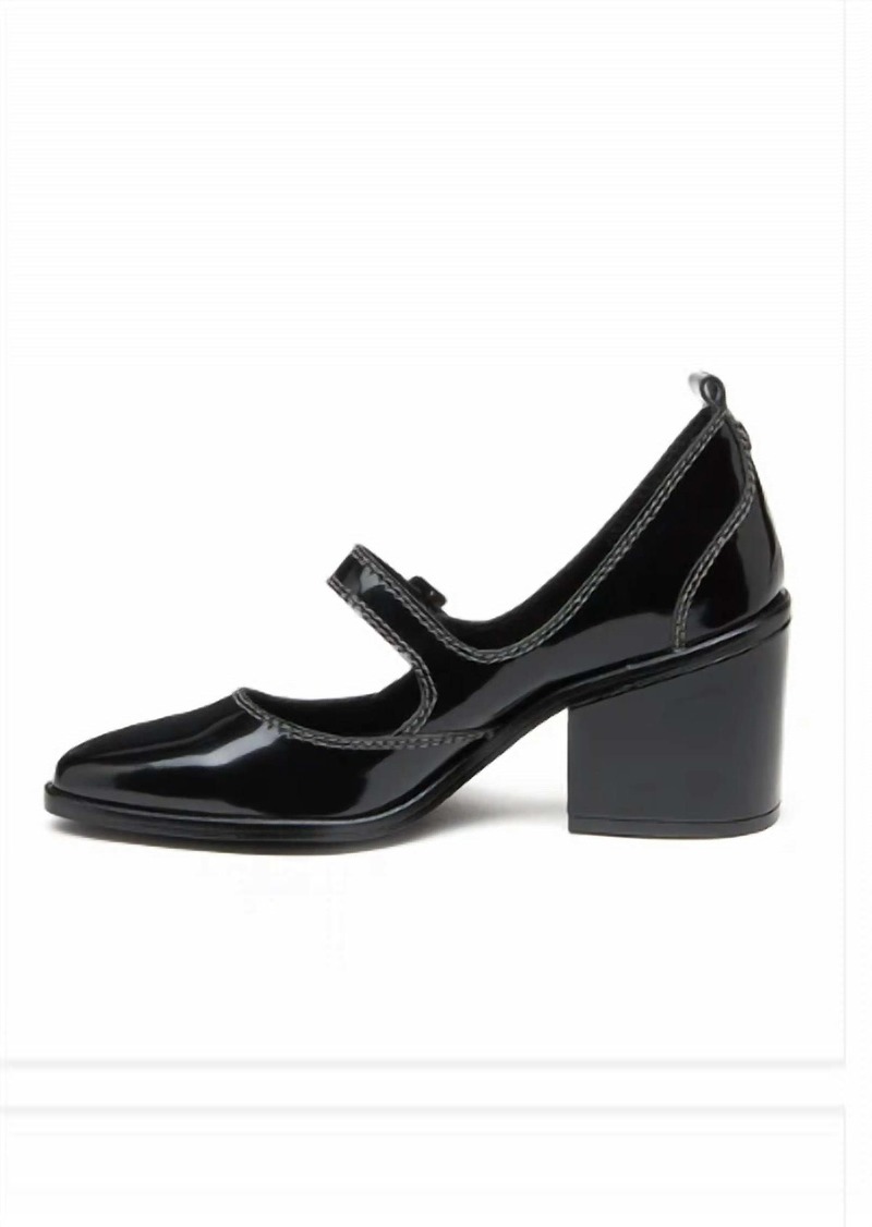 Kelsi Dagger Women's Mary Janes Elm Leather Sandal In Black