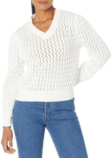 KENDALL + KYLIE Women's Cotton Puff Sleeve Top
