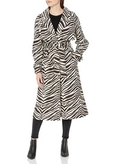 KENDALL + KYLIE Women's Long Trench Coat  M