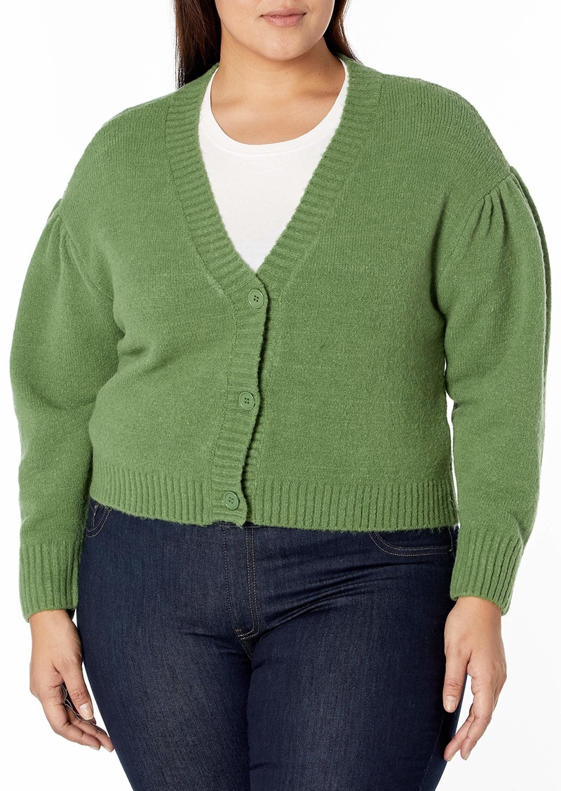 KENDALL + KYLIE Women's Plus Size Cropped Cardigan