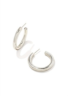 Kendra Scott Colette Hoop Earrings In Silver