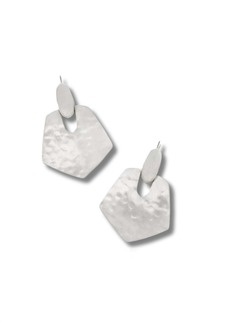 Kendra Scott Finch Earrings In Rhodium