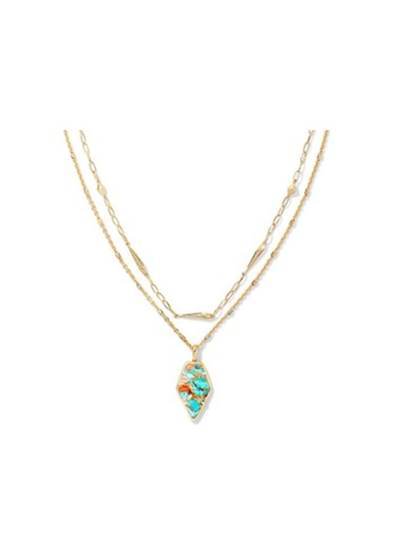 Kendra Scott Framed Tessa Multi Strand Necklace