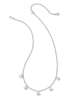 Kendra Scott Gabby Strand Necklace In Silver