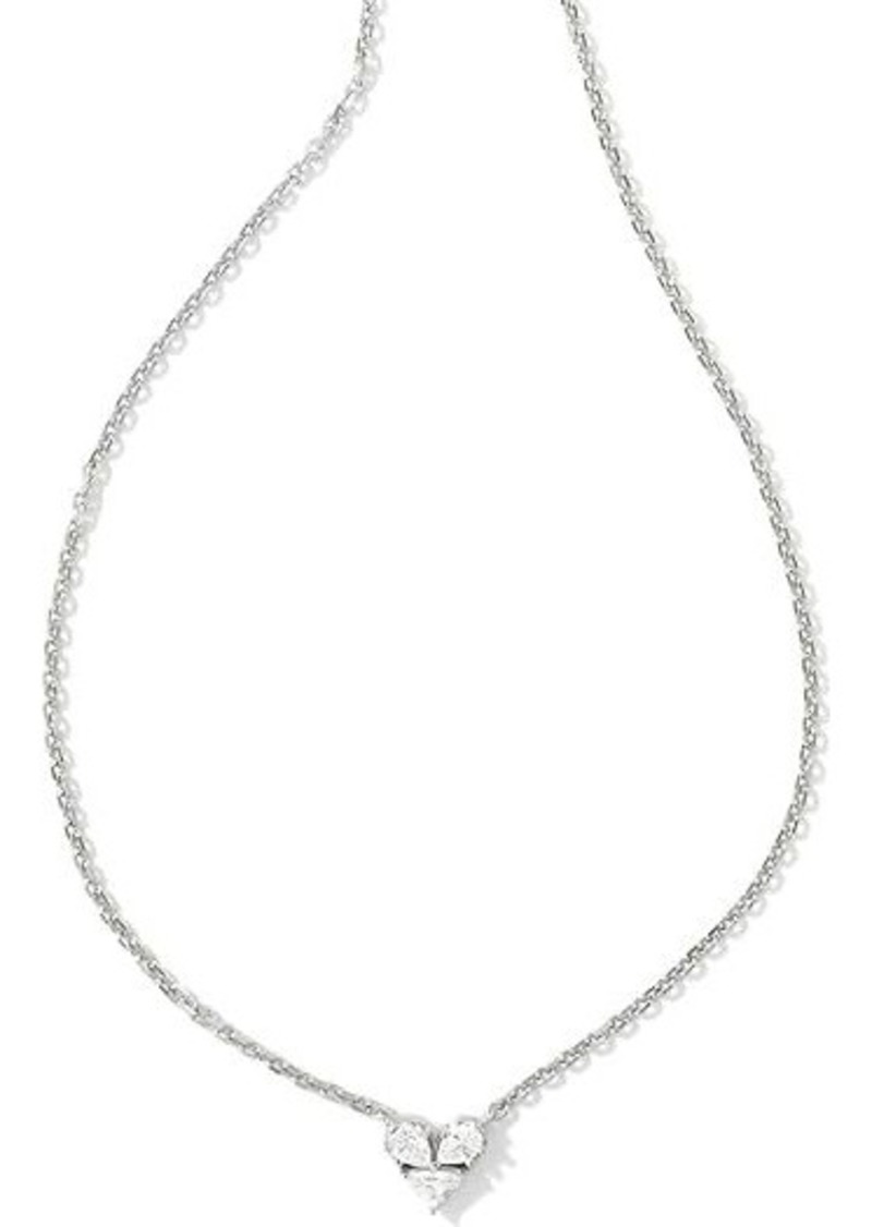 Kendra Scott Katy Heart Short Pendant Necklace