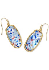 Kendra Scott 14K Gold Plated Elle Drop Earrings - Yellow Watercolor Illusion