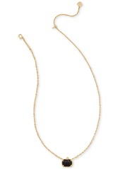 "Kendra Scott 14k Gold-Plated Pumpkin 19"" Adjustable Pendant Necklace - Gold Golde"