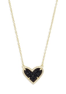 Kendra Scott Ari Heart Short Pendant Necklace, 15