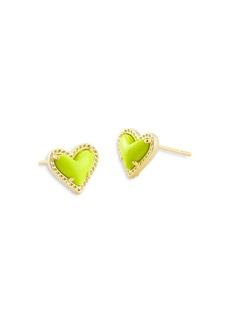 Kendra Scott Ari Heart Stud Earrings