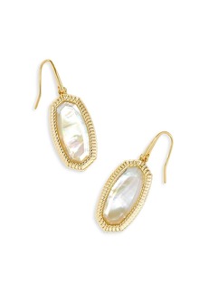 Kendra Scott Dani Ridge Frame Drop Earrings