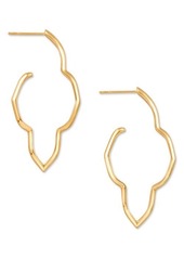 Kendra Scott Darla Hoop Earrings in 18K Gold Vermeil at Nordstrom
