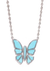 Kendra Scott Ember Butterfly Statement Necklace in Turquoise at Nordstrom