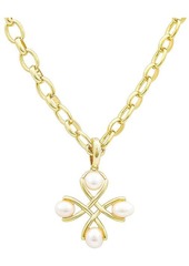 Kendra Scott Everleigh Pearl Pendant Necklace
