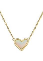 Kendra Scott Framed Ari Heart Necklace