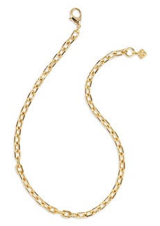 Kendra Scott Korinne Chain Link Strand Necklace in 14K Gold Plated, 20