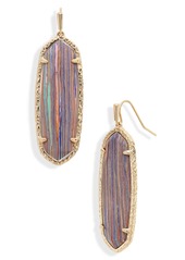 Kendra Scott Layla Drop Earrings in Gold Pink Rnbw Calsilica at Nordstrom