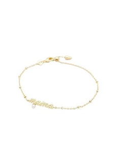 Kendra Scott Mama Script Chain Bracelet