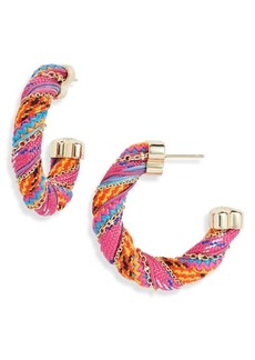 Kendra Scott Masie Corded Hoop Earrings
