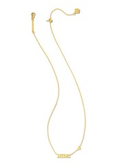 Kendra Scott Mrs. Pendant Necklace in Gold at Nordstrom