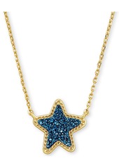 Kendra Scott Rock Crystal Star Pendant Necklace, 17" + 2" extender