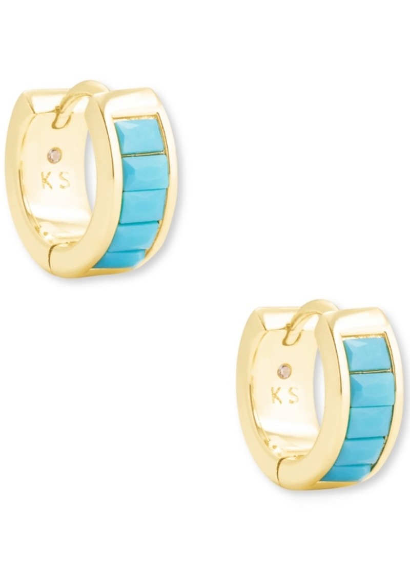 Kendra Scott Layer It Clasp in gold and Lobe Wonder patches