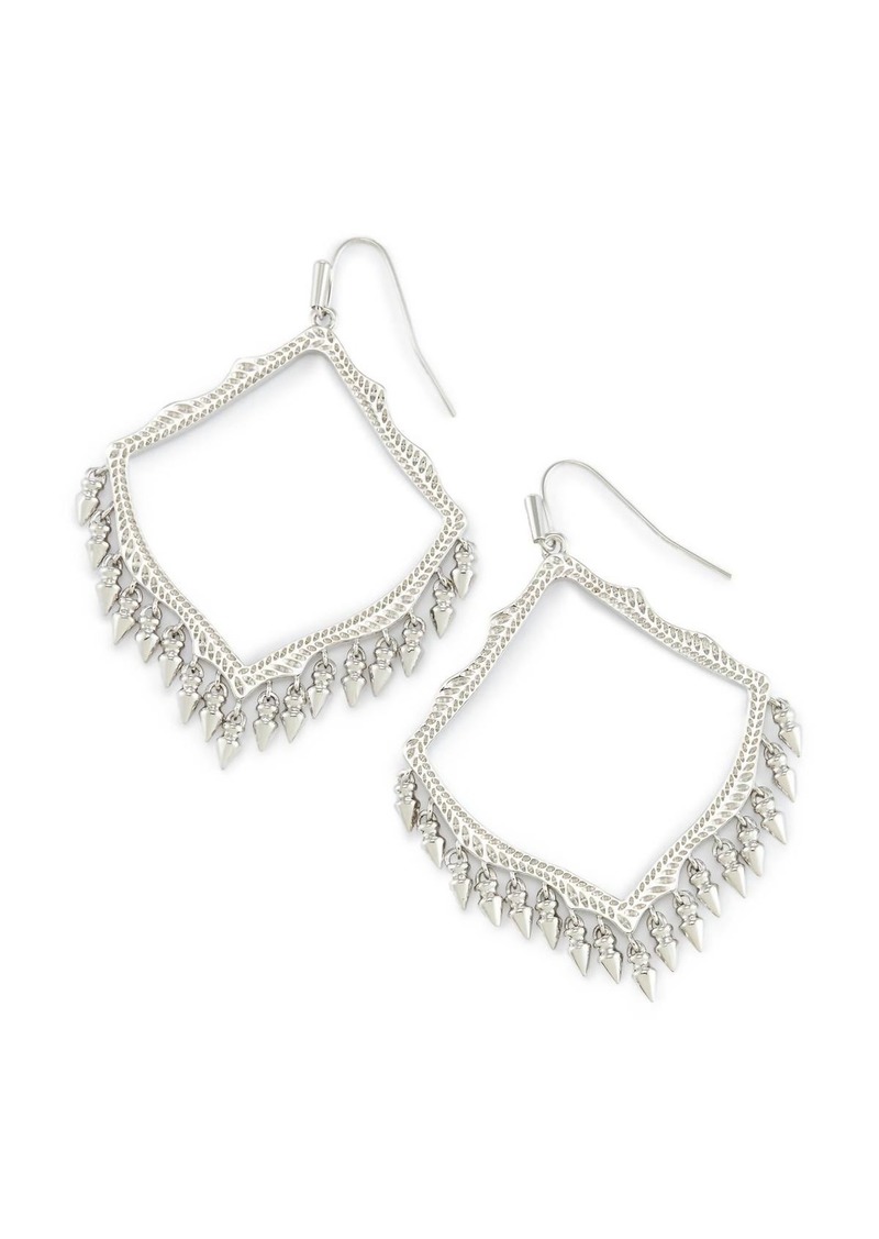 Kendra Scott Lacey Earrings In Silver