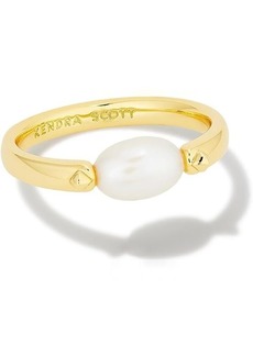 Kendra Scott Leighton Pearl Band Ring