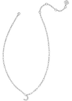 Kendra Scott Pearl Letter J Short Pendant Necklace