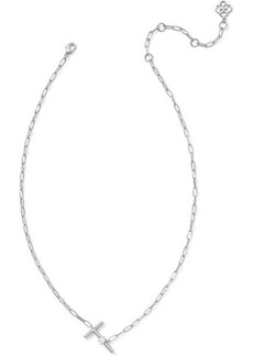 Kendra Scott Pearl Letter T Short Pendant Necklace