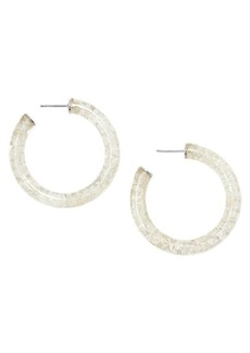 Kendra Scott Sonnie Sterling Silver & Gemstone Hoop Earrings