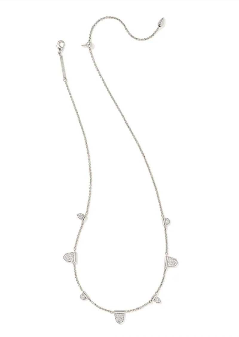 Kendra Scott Women's Adeline Strand Necklace In Silver