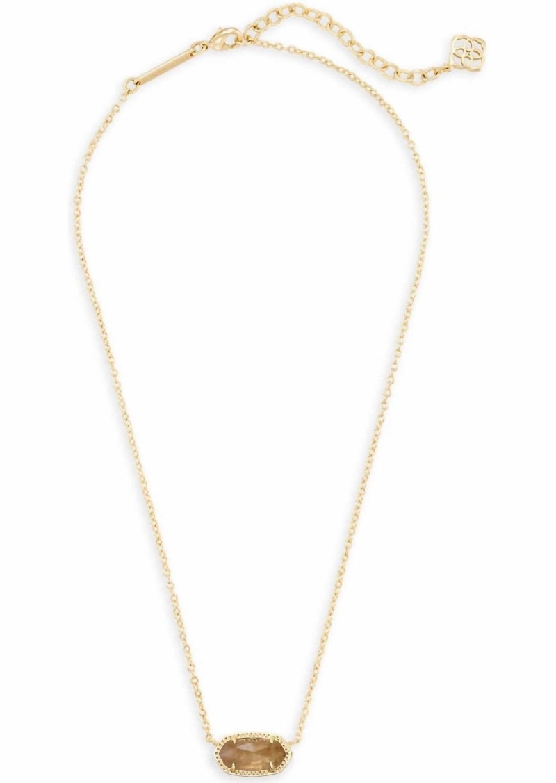 Kendra Scott Women's Elisa Pendant Necklace In Orange Citrine