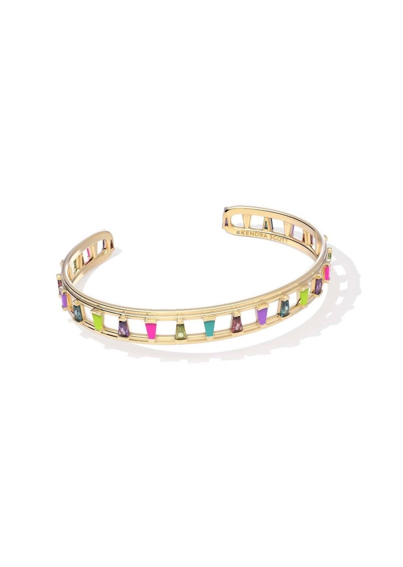 Kendra Scott Women's Kelsey Cuff Bracelet In Gold Multi Mix