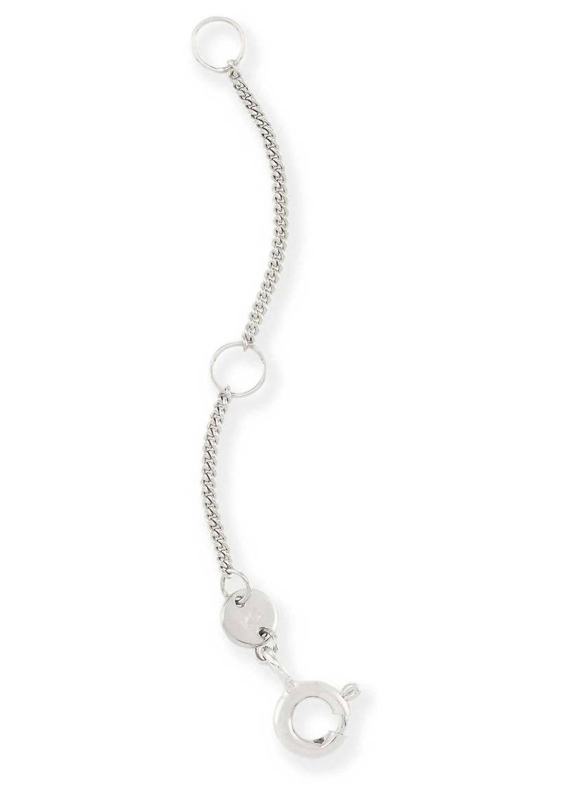 Kendra Scott Women's Spring Ring Clasp Necklace Extender In White Diamond