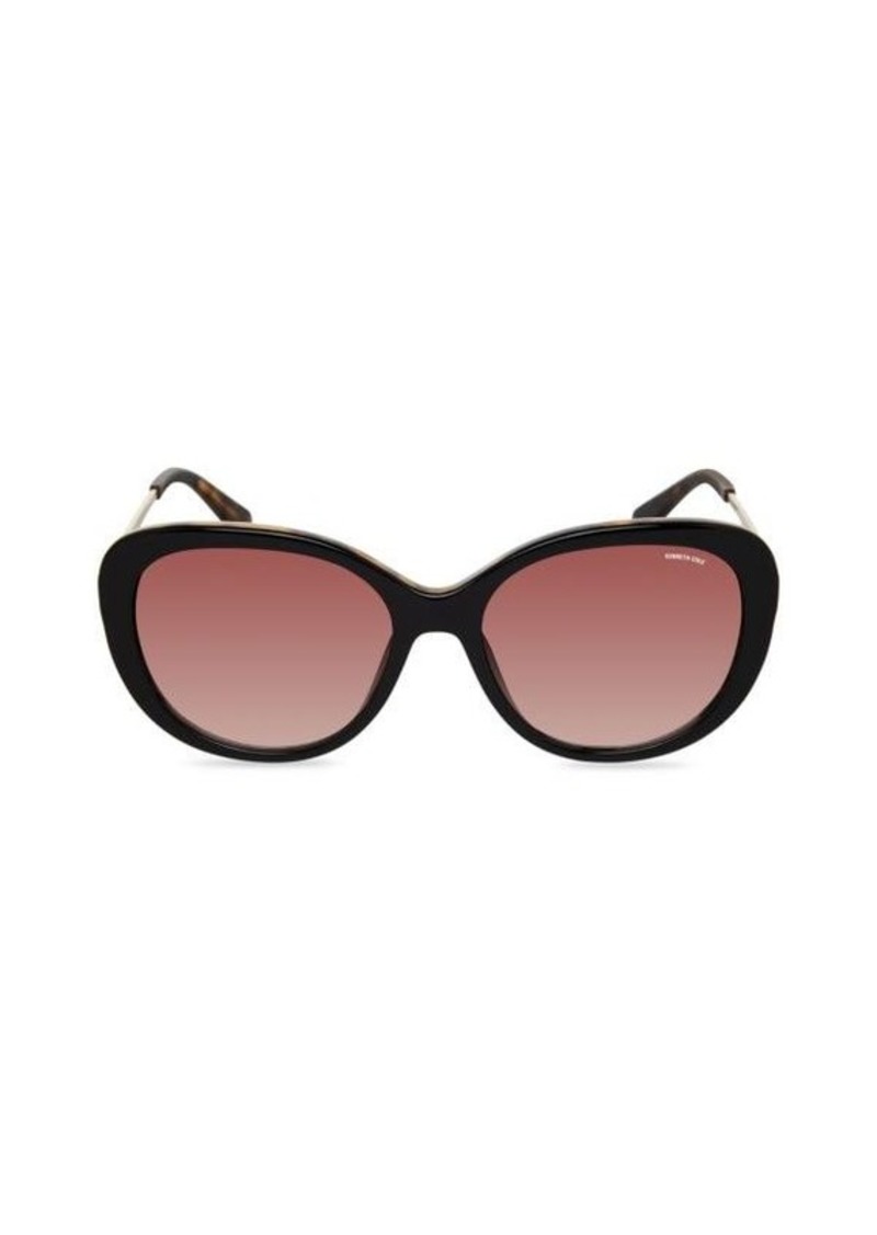 Kenneth Cole 56MM Cat Eye Sunglasses