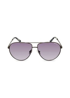 Kenneth Cole 61MM Aviator Sunglasses