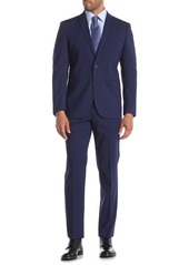 Kenneth Cole Blue Check Techni-Cole Slim Fit Suit