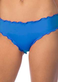 Kenneth Cole Cheeky Bikini Bottom In Frill Of It Periwinkle