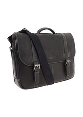 Kenneth Cole Colombian Leather - Flapover Portfolio/Computer Case