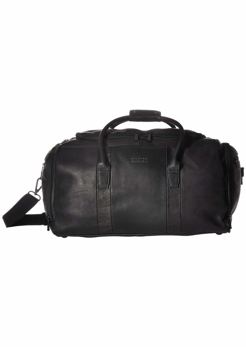 kenneth cole colombian leather duffle bag